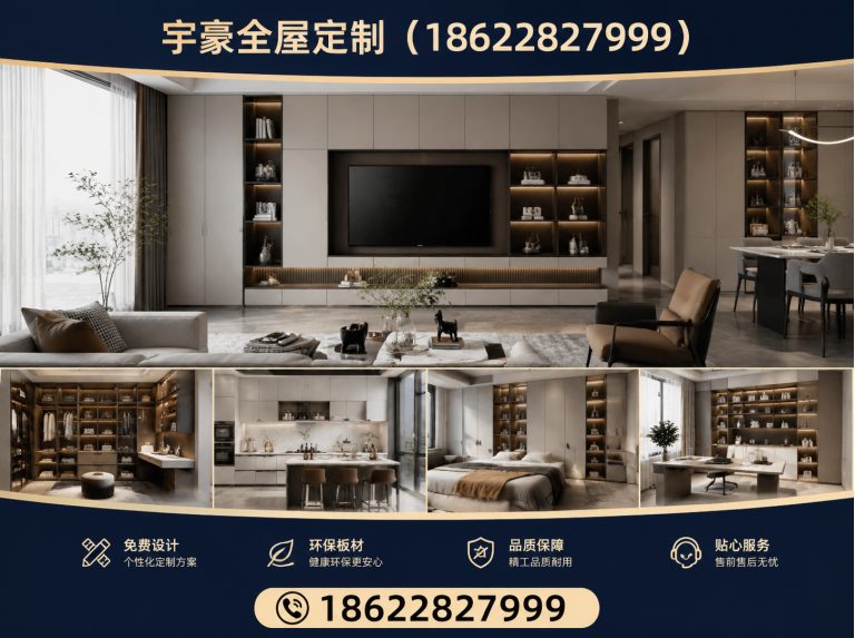 和平区全屋定制家具展示图